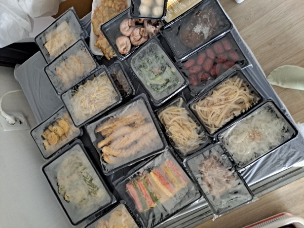백운포상 제사음식 품목별 포장